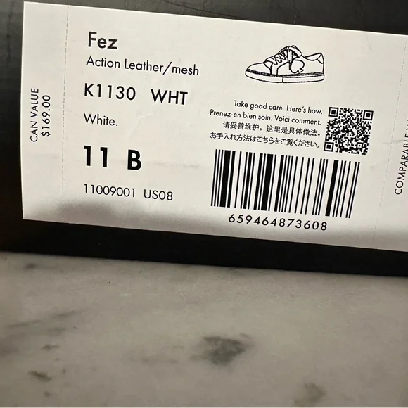 Kate spade leather sneakers Fez size 11 NIB - Picture 3 of 9